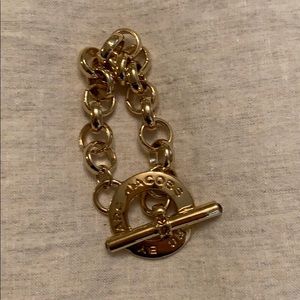 Marc Jacobs gold chain link bracelet